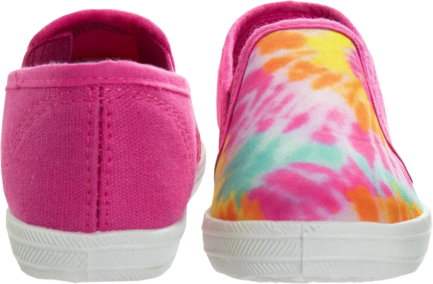 Beverly Hills Polo Club Girl's Slip-on Canvas Tie Dye Low-Top Sneakers
