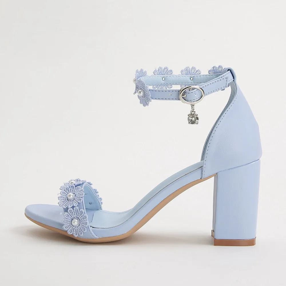 Funki Buys | Shoes | Women's Pretty Flower Wedding Sandals