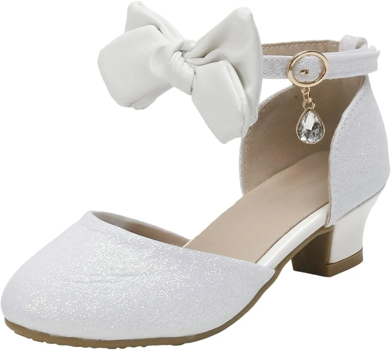 Girls Shoes Little Girl Hollow Bow Sandals Children Dance Performance Dress High Heels Easter Toddler Girls Sandals
