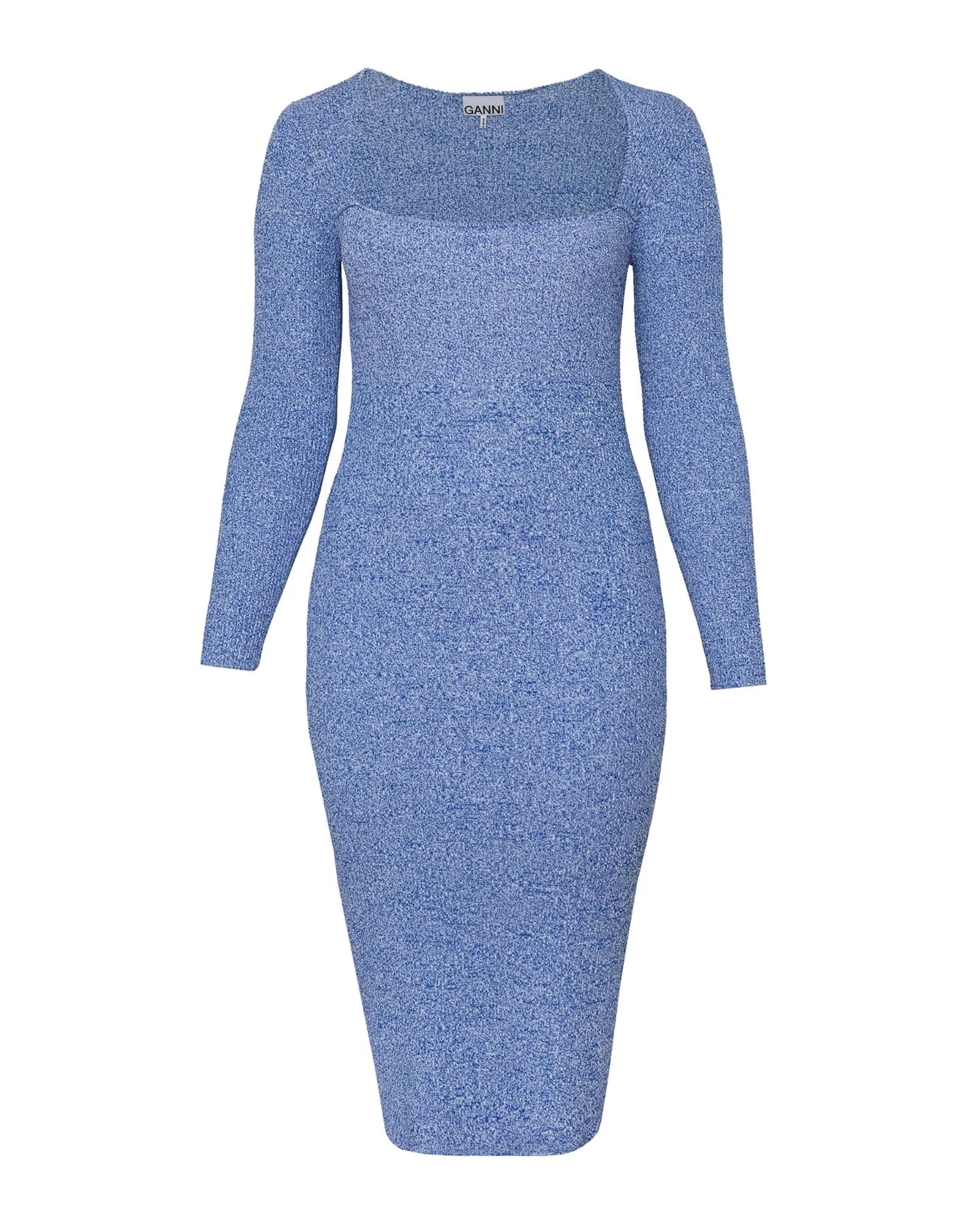 Melange Knit Dress | DAPHNE BLUE