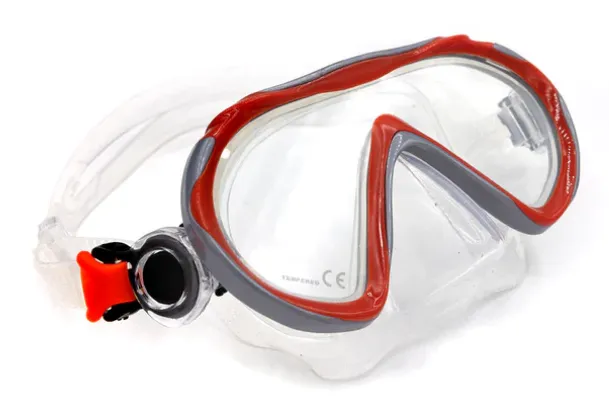 Sharkskin Junior Mask & Dry Snorkel Set With Mesh Bag   Free Anti-fog