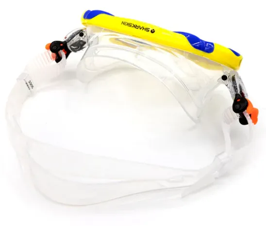 Sharkskin Junior Mask & Dry Snorkel Set With Mesh Bag   Free Anti-fog