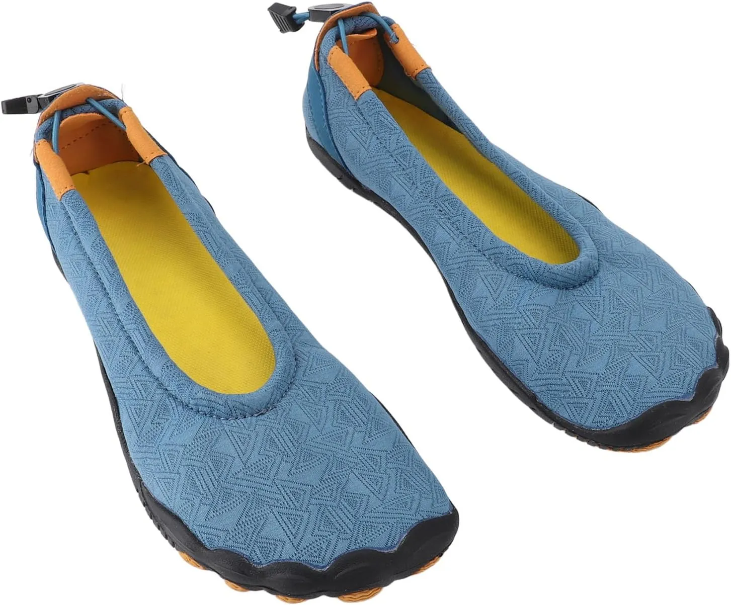 Water Shoes for Women Men, Barefoot Quick Dry Aqua Water Socks, Slip on Swim Beach Shoes for Snorkeling Surfing Kayaking Beach Walking Yoga, Swimming, Diving (Blue)