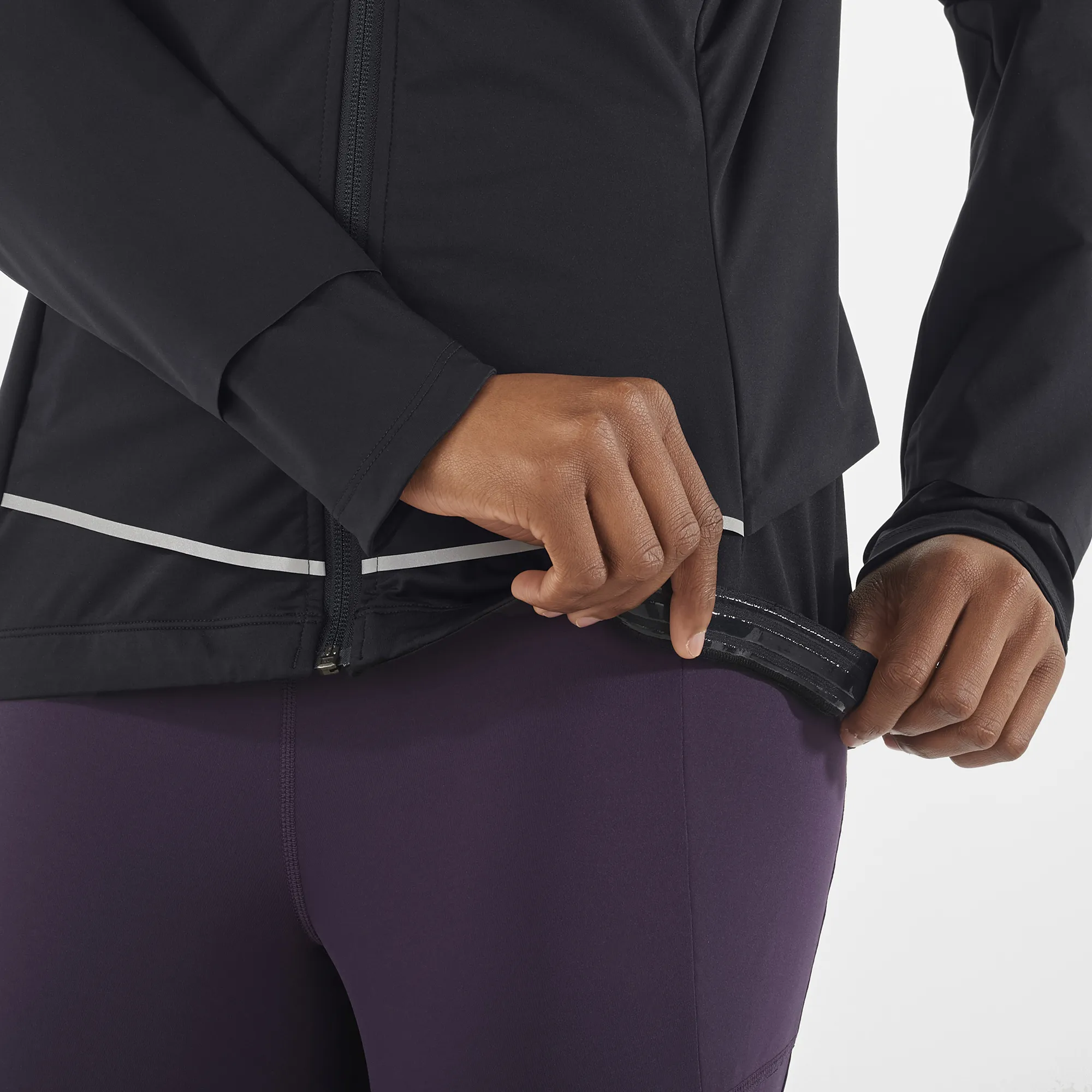 Women's Light Shell Jacket (Deep Black)